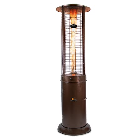 Paragon Outdoor Outdoor Shine Flame Tower Heater, 82.5 in, 44,000 BTU OH-M744B